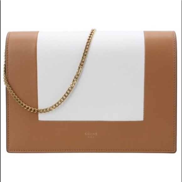 Celine Handbags - Céline frame evening bag with chain! Dust bag included.